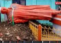 असम में चुनावी शोर के बीच नेहरू की प्रतिमा ढहाई