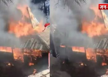 200 साल पुराना ऐतिहासिक गिरड़ माता मंदिर जलकर खाक