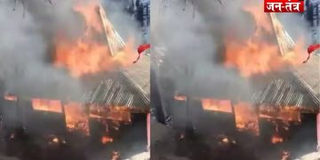 200 साल पुराना ऐतिहासिक गिरड़ माता मंदिर जलकर खाक