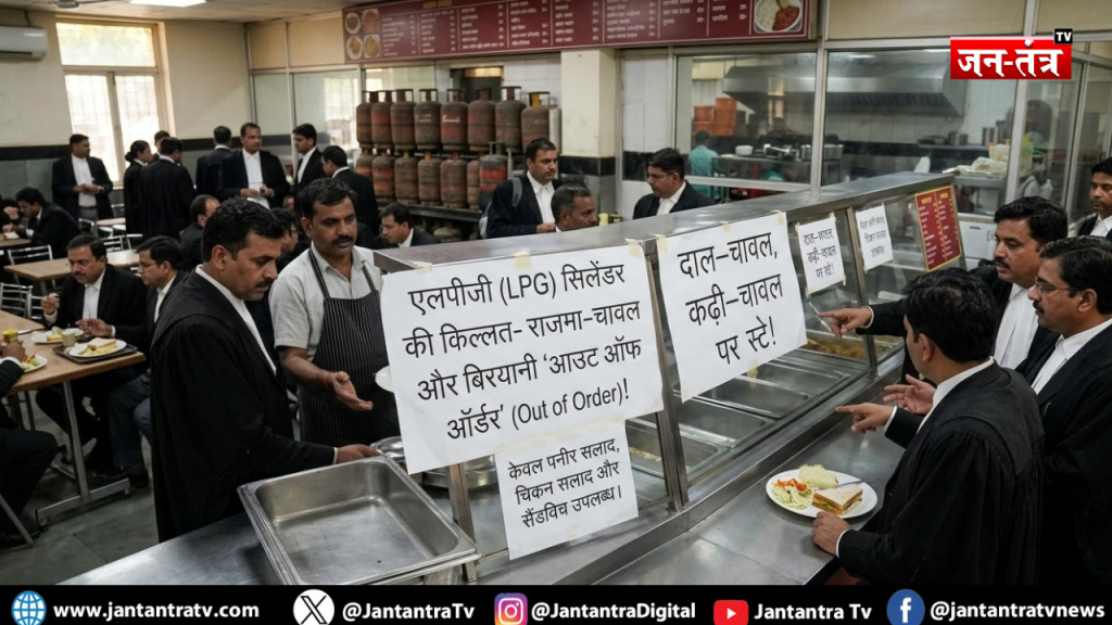 दिल्ली हाई कोर्ट की कैंटीन में ‘गैस’ की कमी से लंच पर लगा स्टे