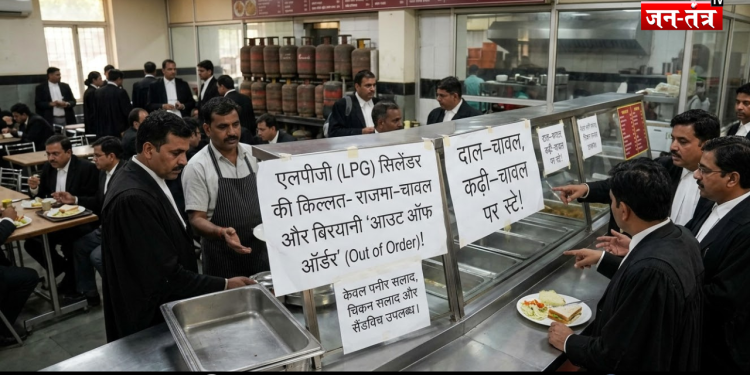 दिल्ली हाई कोर्ट की कैंटीन में ‘गैस’ की कमी से लंच पर लगा स्टे