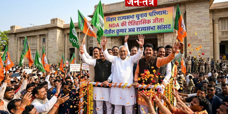 बिहार में ‘खेला’ खत्म: राज्यसभा की पांचों सीटों पर NDA का कब्जा