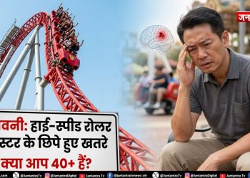 रोलर कोस्टर राइड ने शख्स को पहुँचाया मौत के करीब