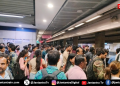 ‘मंडे मेट्रो डे’ अभियान, पहले ही दिन स्टेशनों पर दिखे लंबे जाम