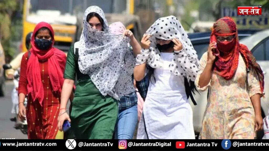 राजधानी दिल्ली में गर्मी का कहर