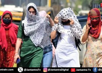 राजधानी दिल्ली में गर्मी का कहर