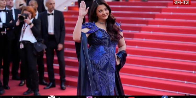 Cannes 2026 में Aishwarya Rai Bachchan ने दिखाया रॉयल लुक