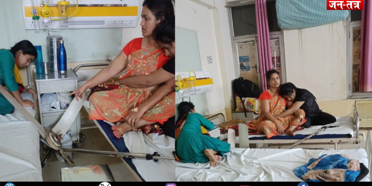 गुजरात के सरकारी अस्पताल में खौफनाक लापरवाही