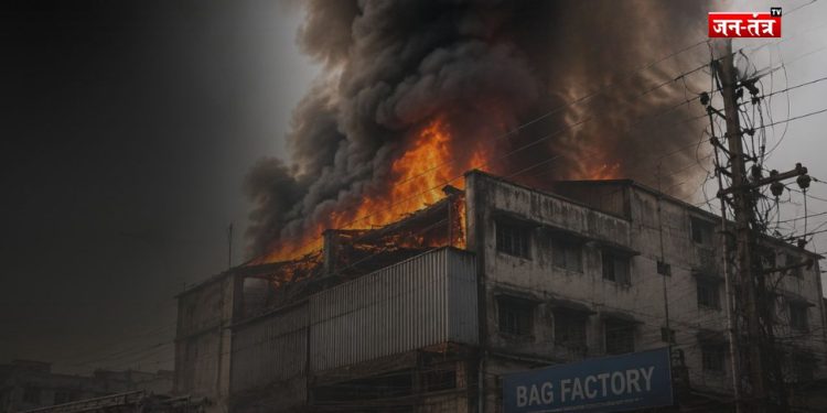 तिलजला अग्निकांड: अवैध फैक्ट्री को जमींदोज करने का आदेश